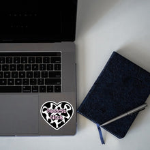 MOO-D QUEEN HEART STICKER