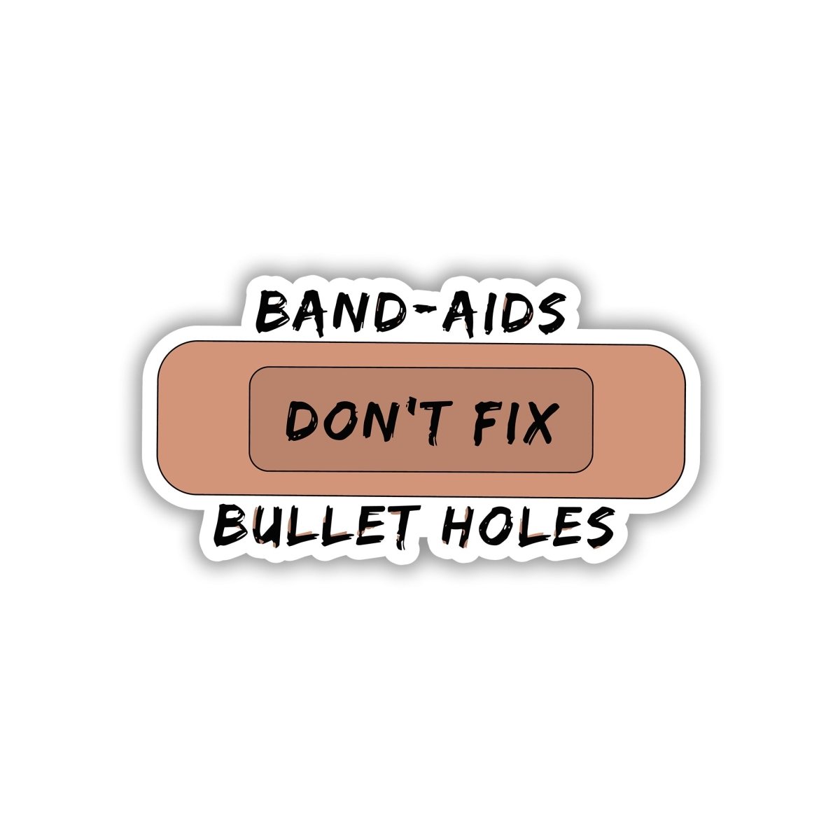 BAND - AID LOGIC (TRY ME) STICKER - stickyfunk premium stickers