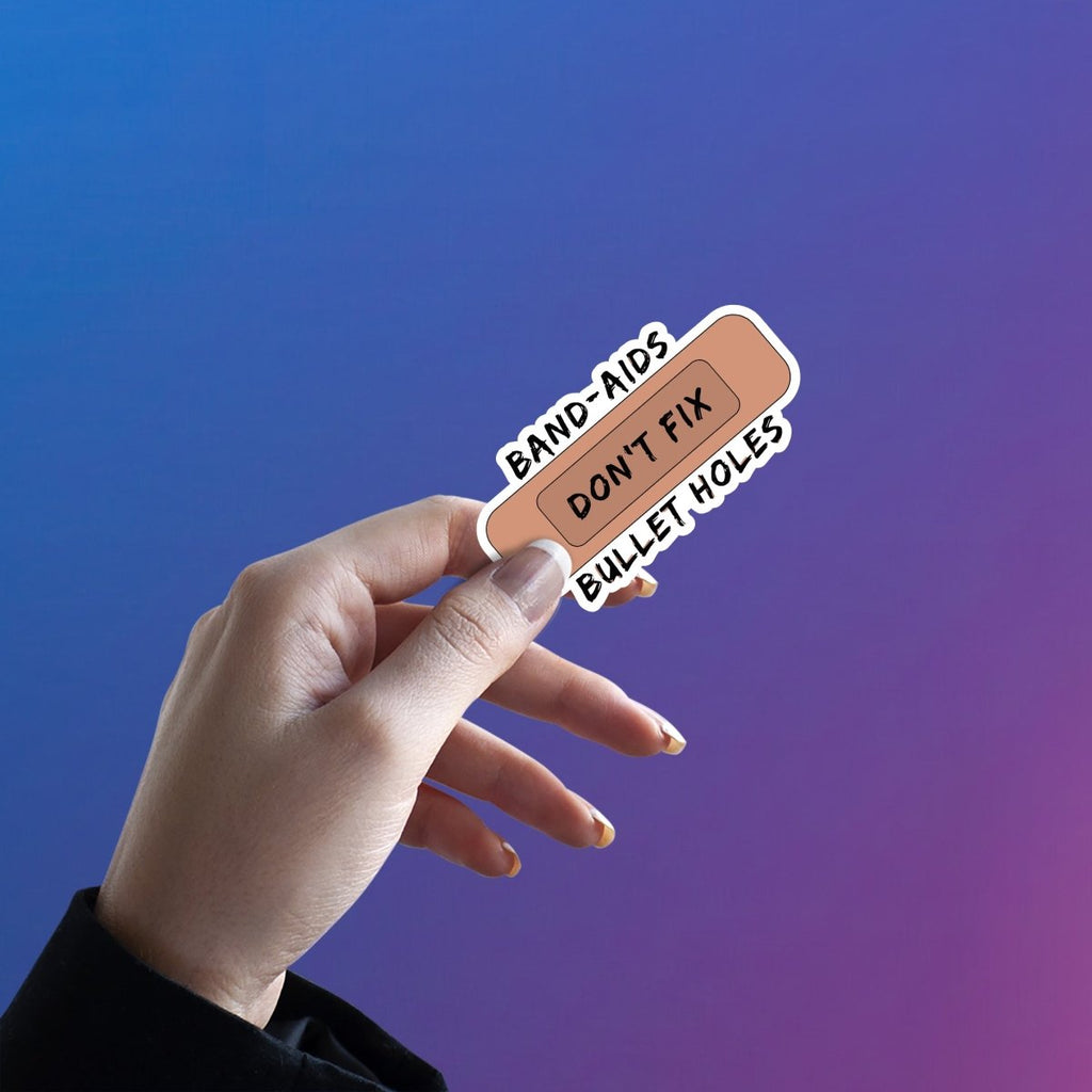 BAND - AID LOGIC (TRY ME) STICKER - stickyfunk premium stickers