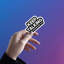PSYCHOLOGIST IN PROGRESS STICKER