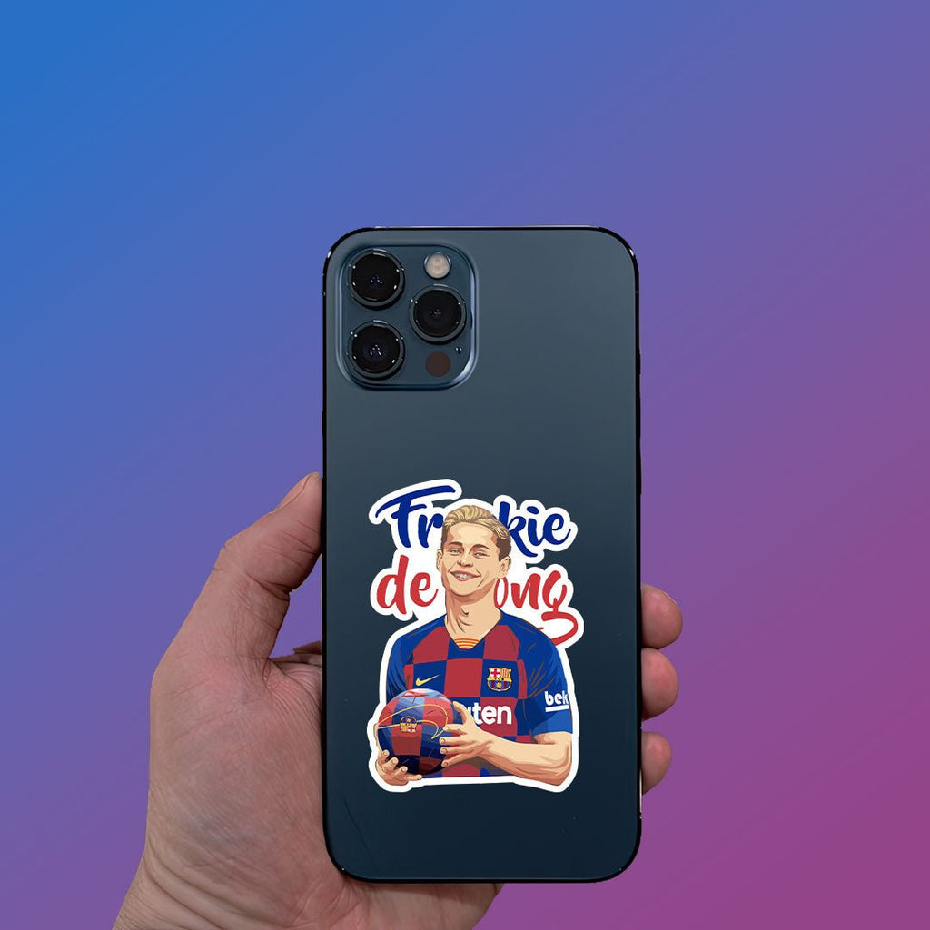 Frenkie de Jong STICKER - stickyfunk premium stickers