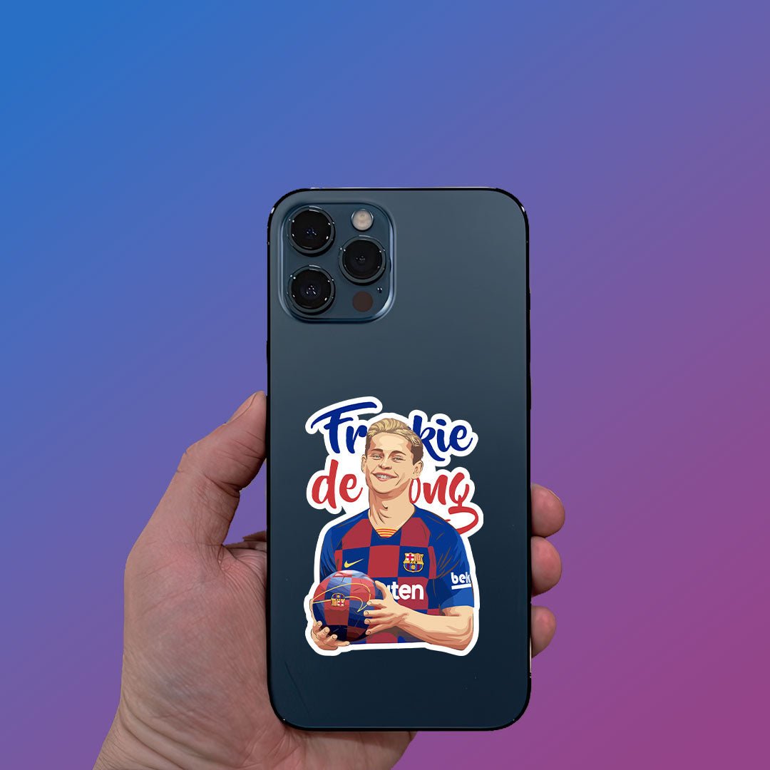 Frenkie de Jong STICKER - stickyfunk premium stickers