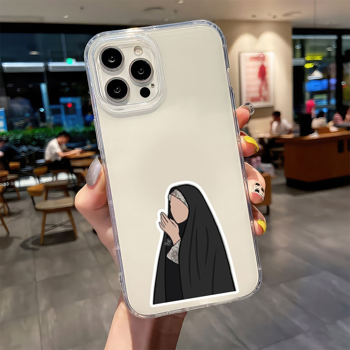 Muslim Girl Sticker - Hizab Sticker 10 - stickyfunk premium stickers