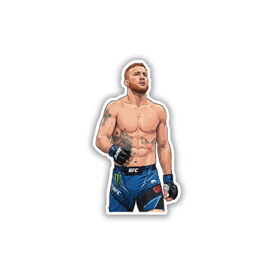 THE HIGHLIGHT'S BLUE STORM - JUSTIN GAETHJE STICKER