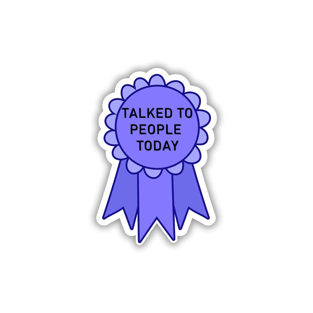 TALKING CHAMPION STICKER - stickyfunk premium stickers