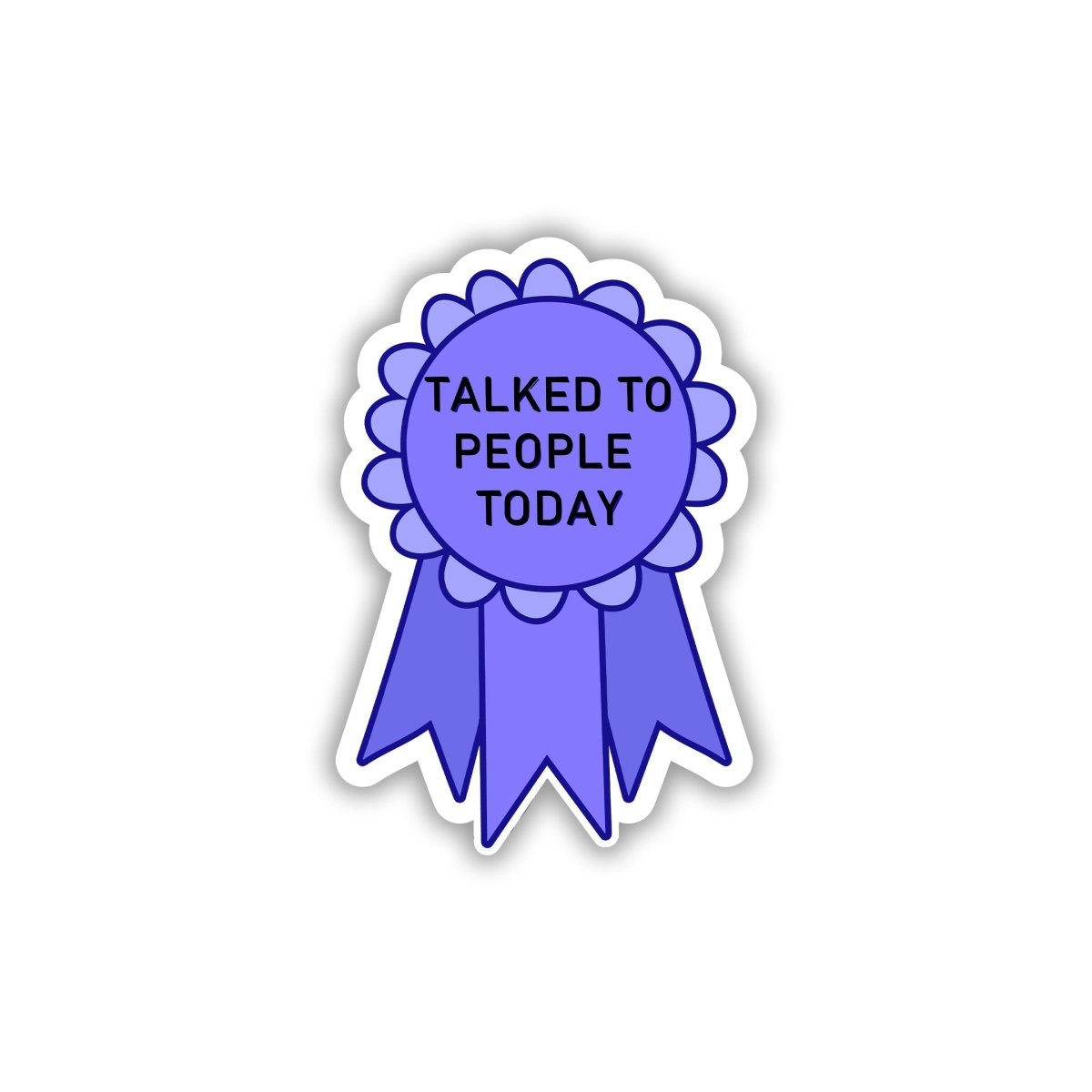 TALKING CHAMPION STICKER