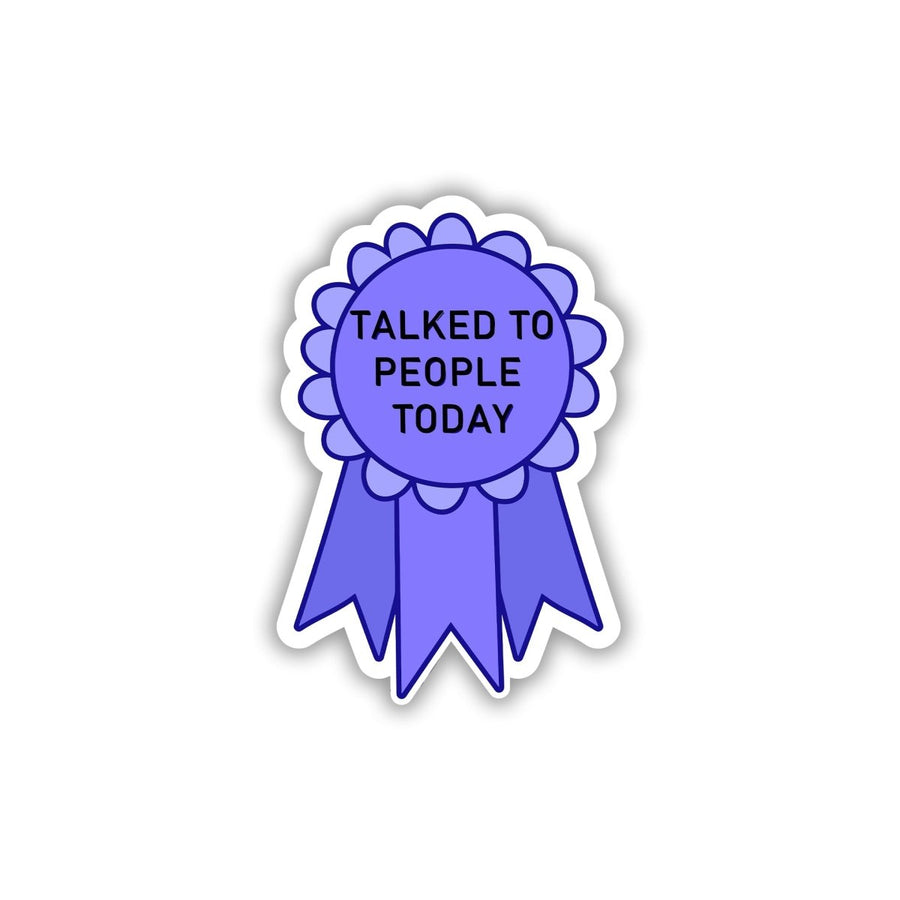 TALKING CHAMPION STICKER