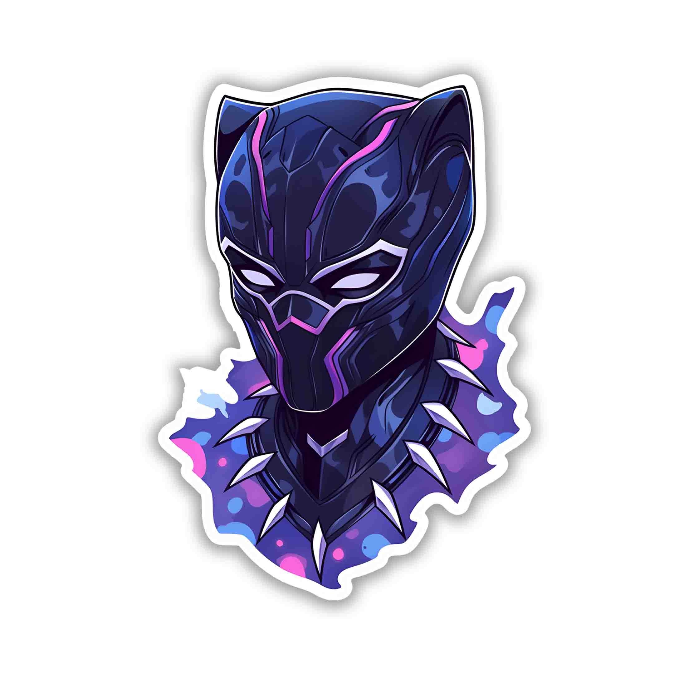 BLACK PANTHER COMICS STICKER - stickyfunk premium stickers