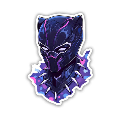 BLACK PANTHER COMICS STICKER - stickyfunk premium stickers