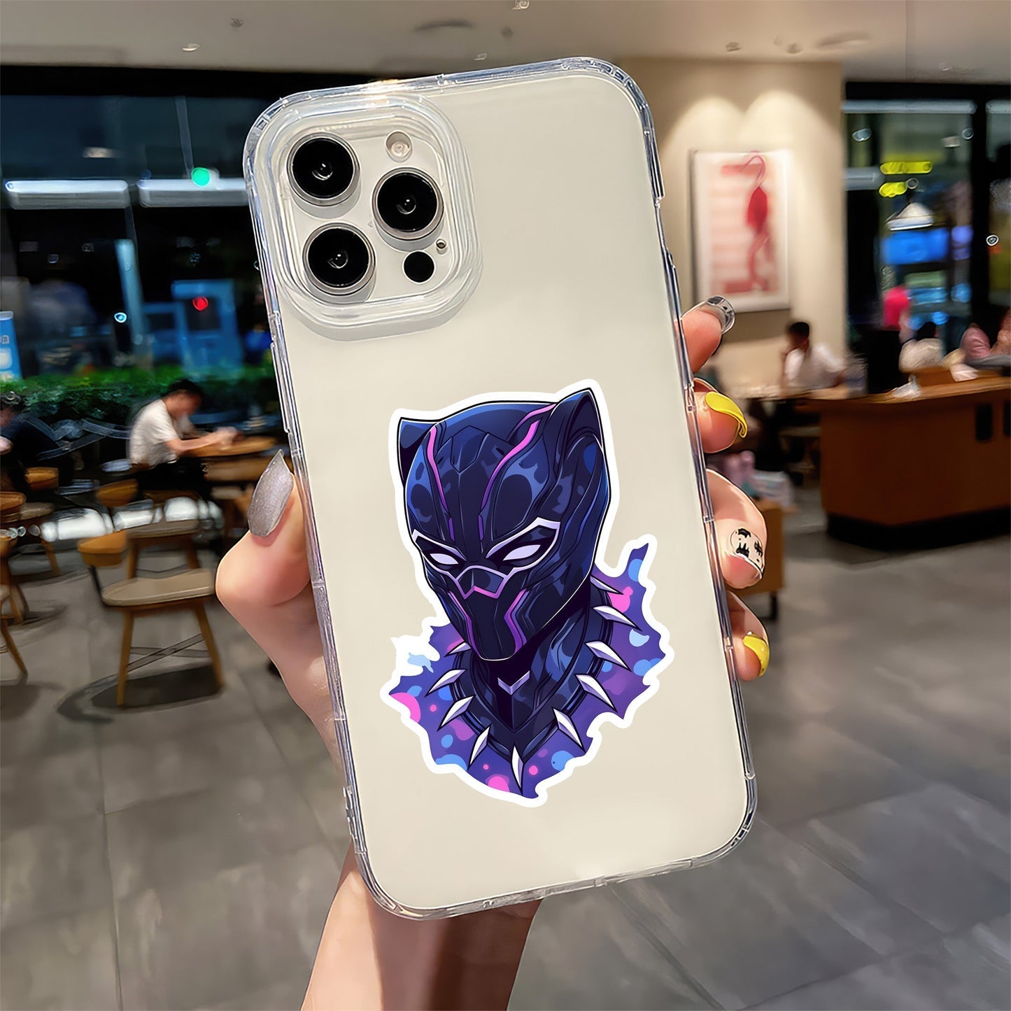 BLACK PANTHER COMICS STICKER