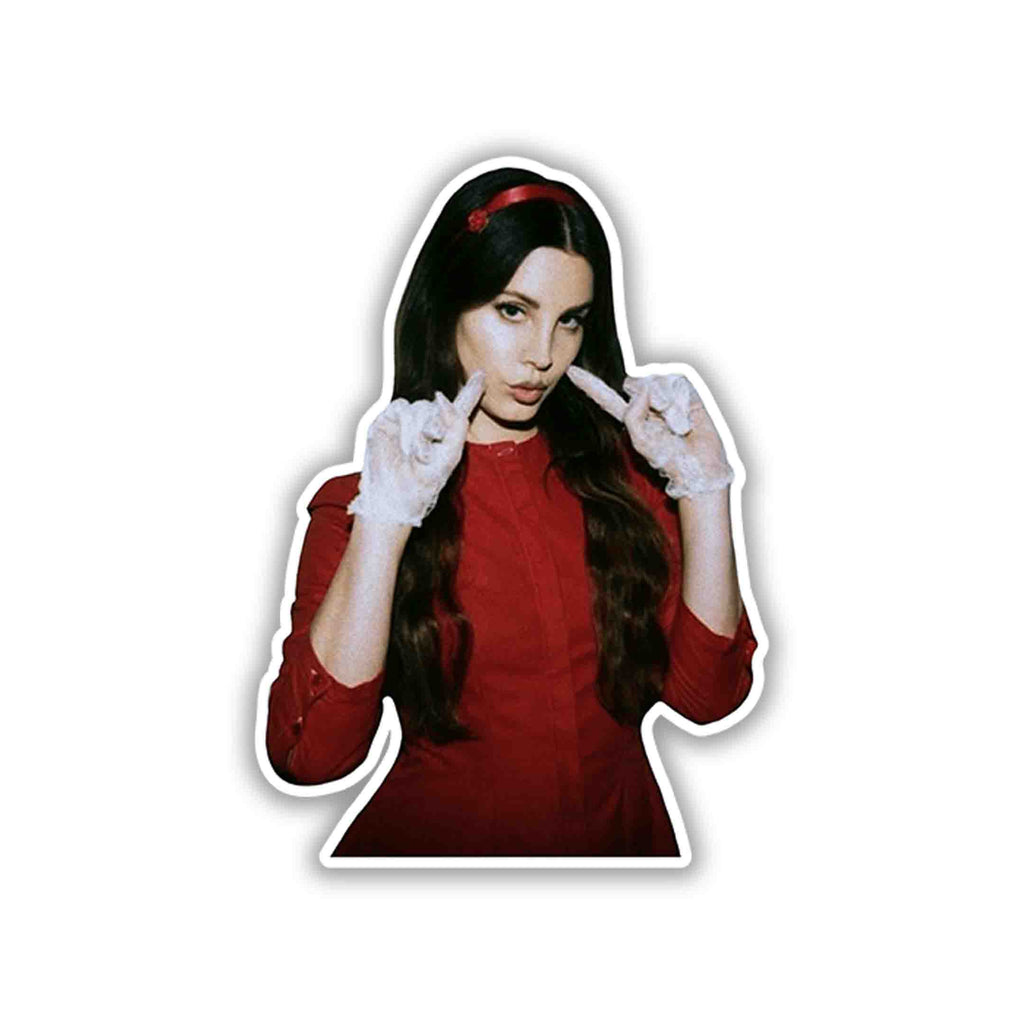 LANA DEL REY STICKER - 2 - stickyfunk premium stickers
