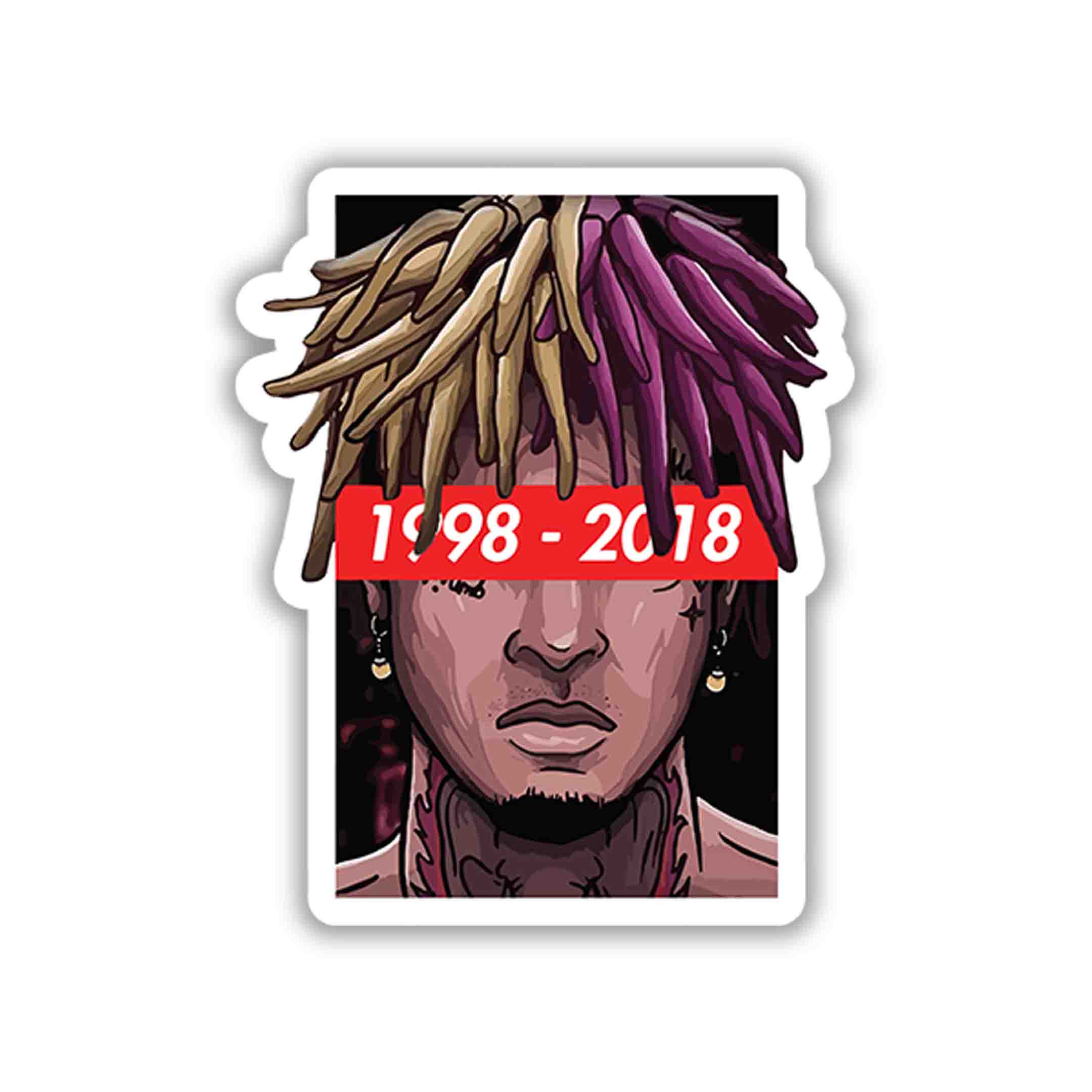 XXXTENTACION STICKER - 2 - stickyfunk premium stickers