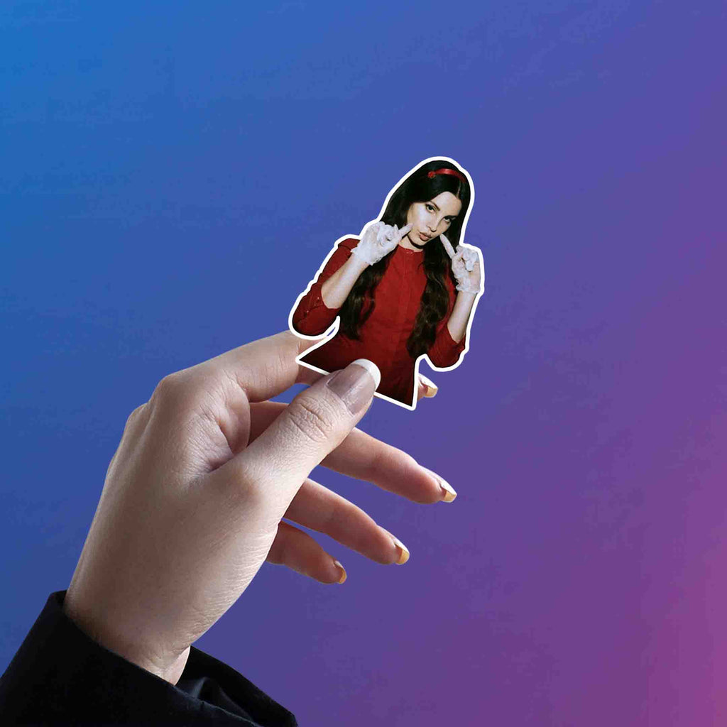 LANA DEL REY STICKER - 2 - stickyfunk premium stickers