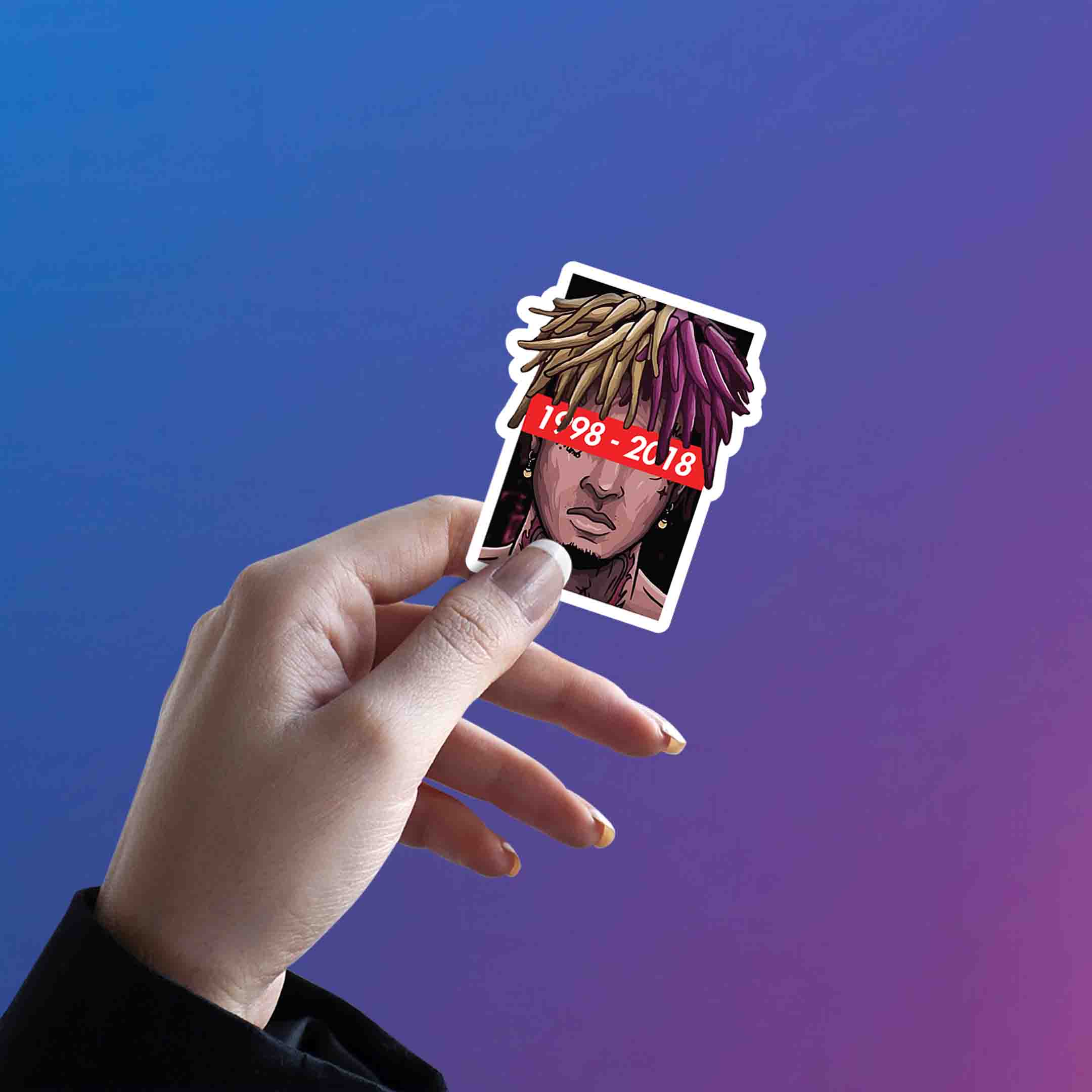 XXXTENTACION STICKER - 2 - stickyfunk premium stickers