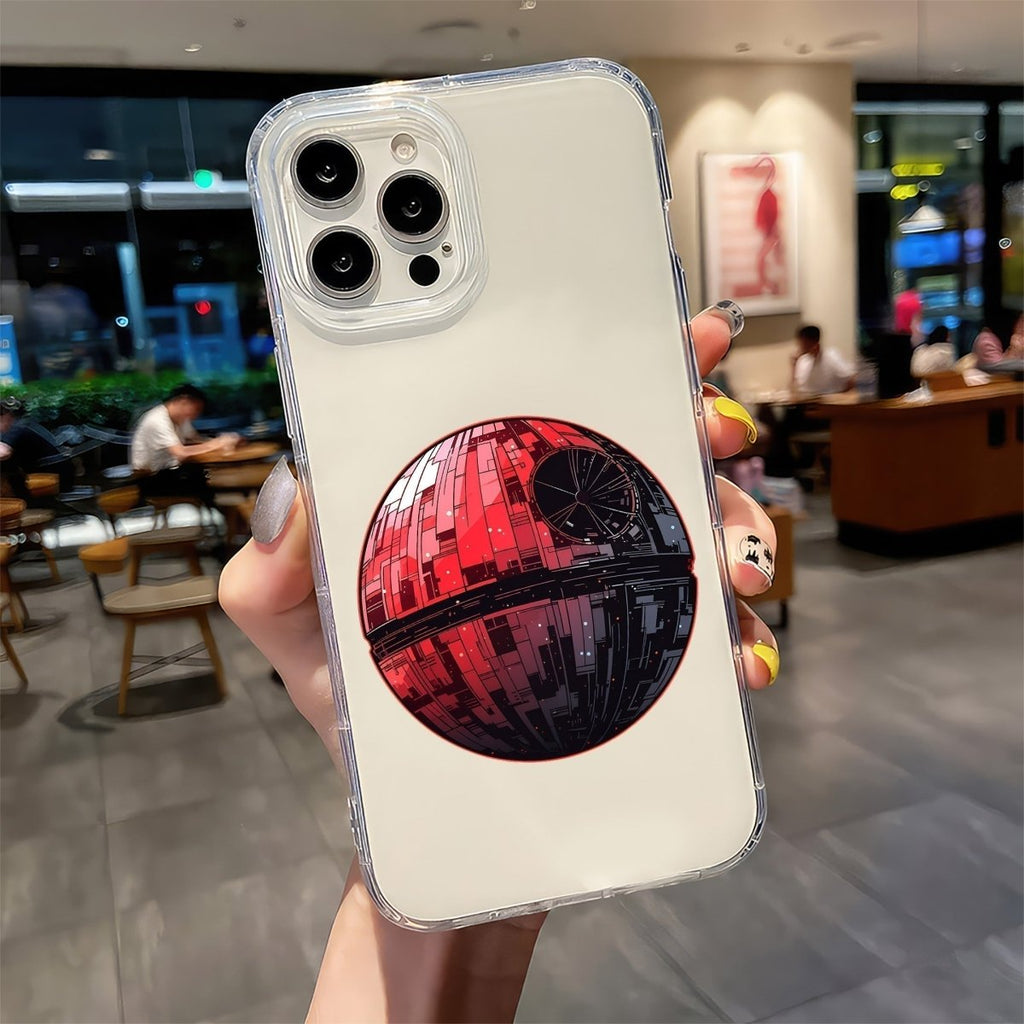 STAR WARS RED DEATH STAR - stickyfunk premium stickers