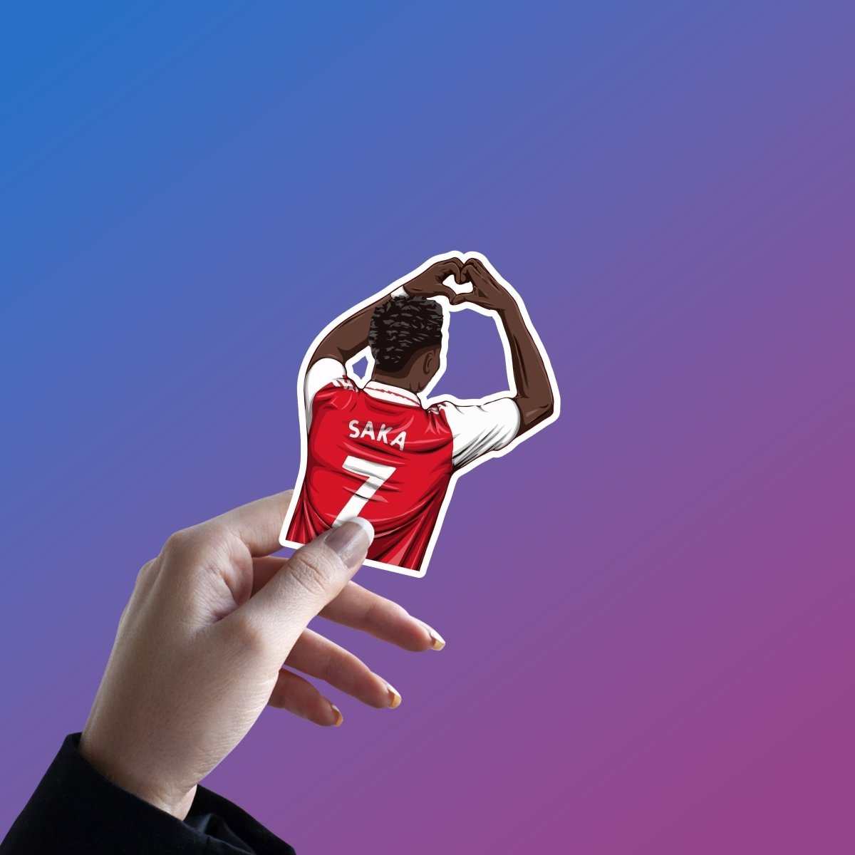 Starboy Saka Sticker
