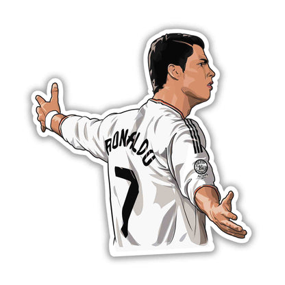 CRISTIANO RONALDO 4 - stickyfunk premium stickers