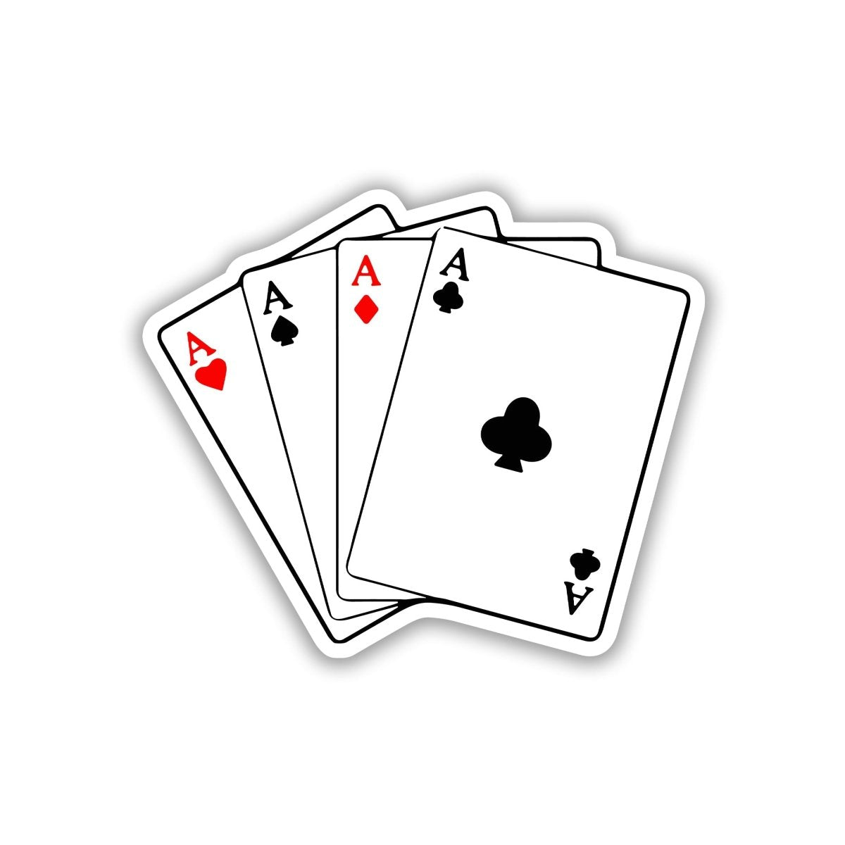 ACE PARADE STICKER - stickyfunk premium stickers