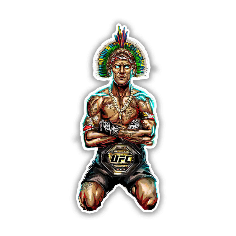 Poatan Fist Crest – Alex Pereira Sticker