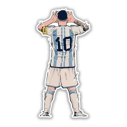 LIONEL MESSI 10 - stickyfunk premium stickers