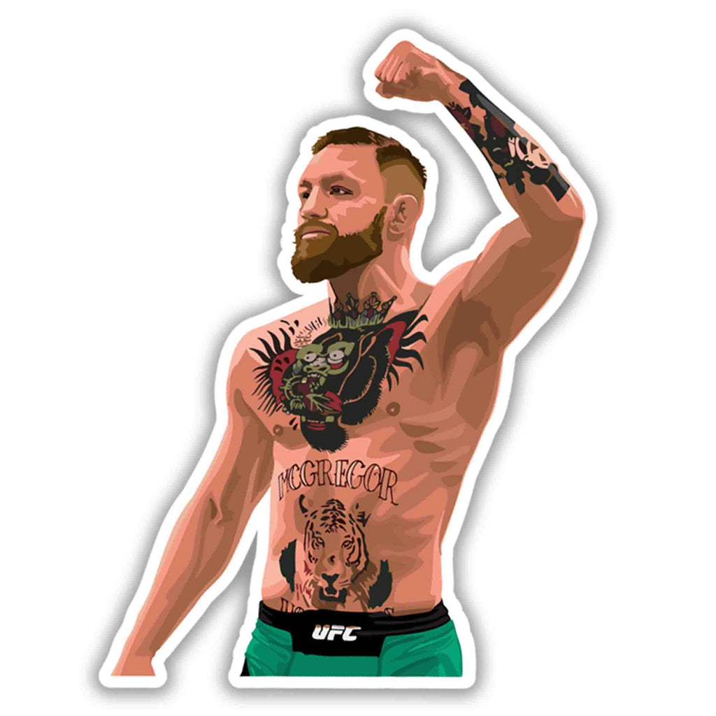 CONOR MCGREGOR - 1 - stickyfunk premium stickers