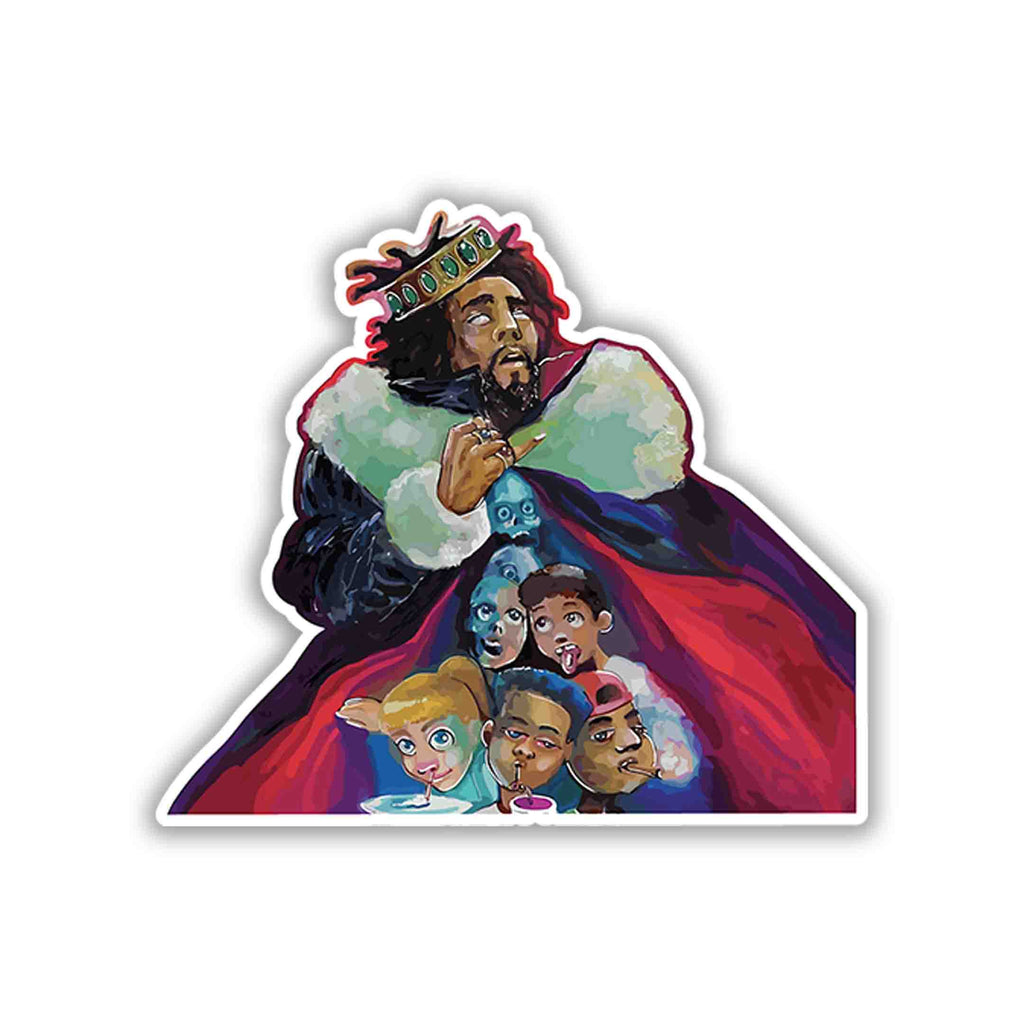 J COLE - 2 - stickyfunk premium stickers