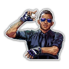 El Cucuy Pointing Pose – Tony Ferguson Sticker