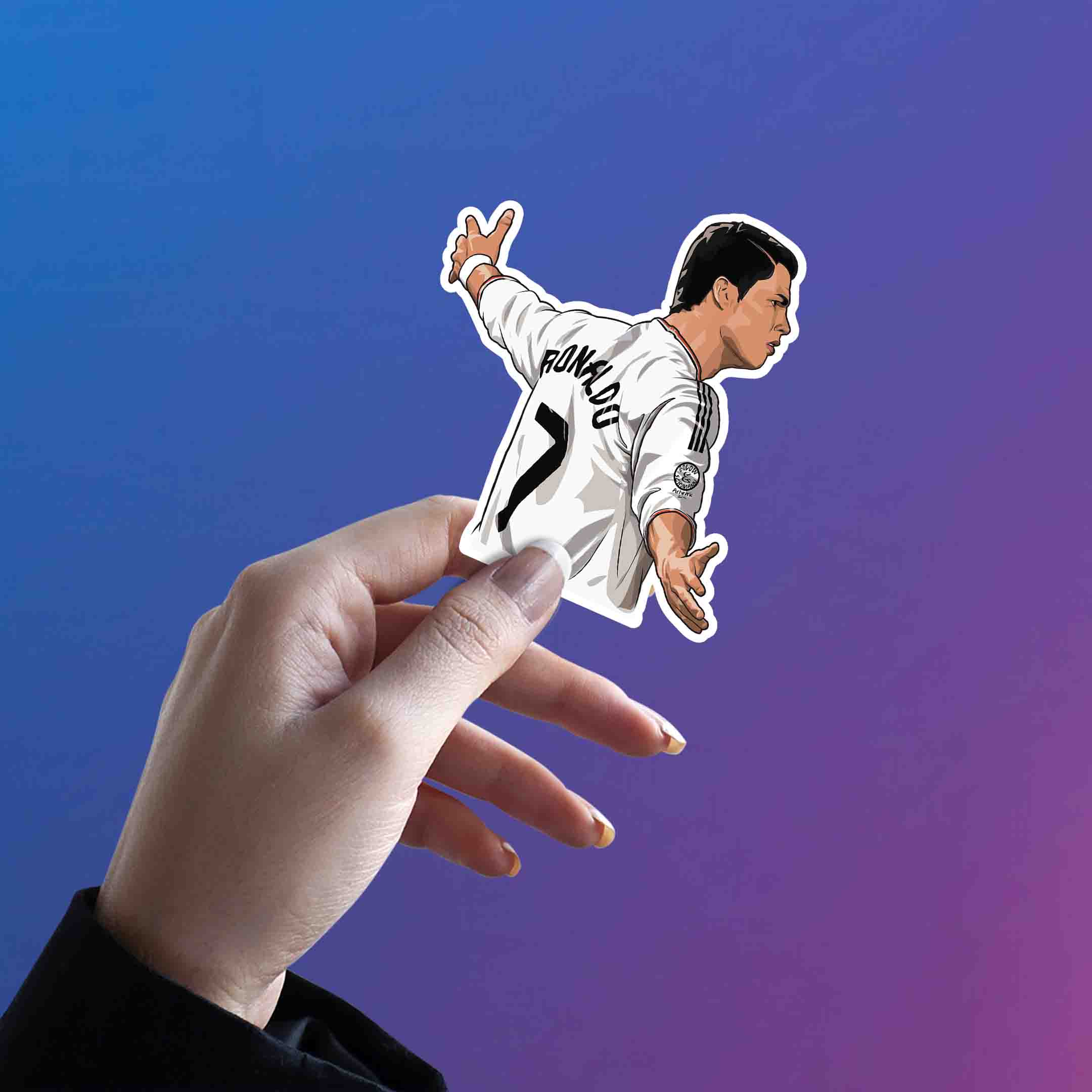 CRISTIANO RONALDO 4 - stickyfunk premium stickers