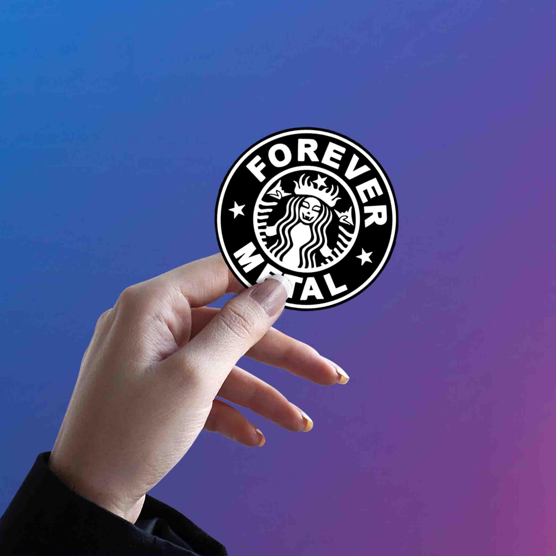 ROCK BAND STICKER - stickyfunk premium stickers