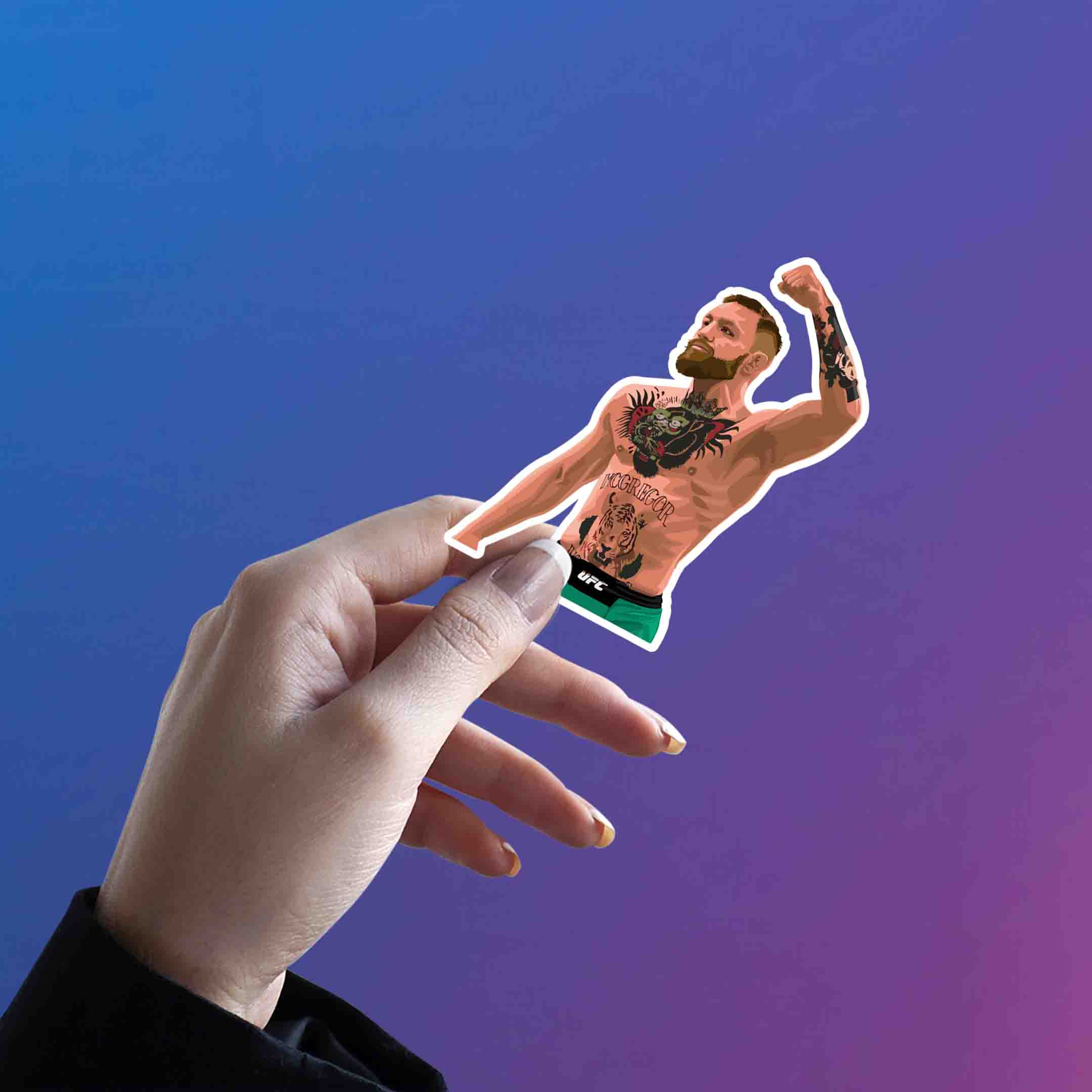 CONOR MCGREGOR - 1 - stickyfunk premium stickers