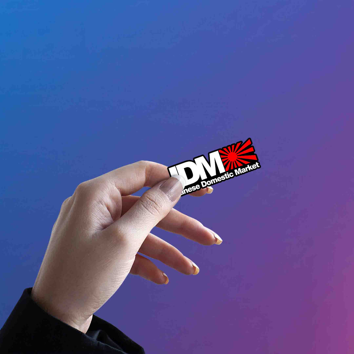 JDM Rising Sun Emblem Sticker