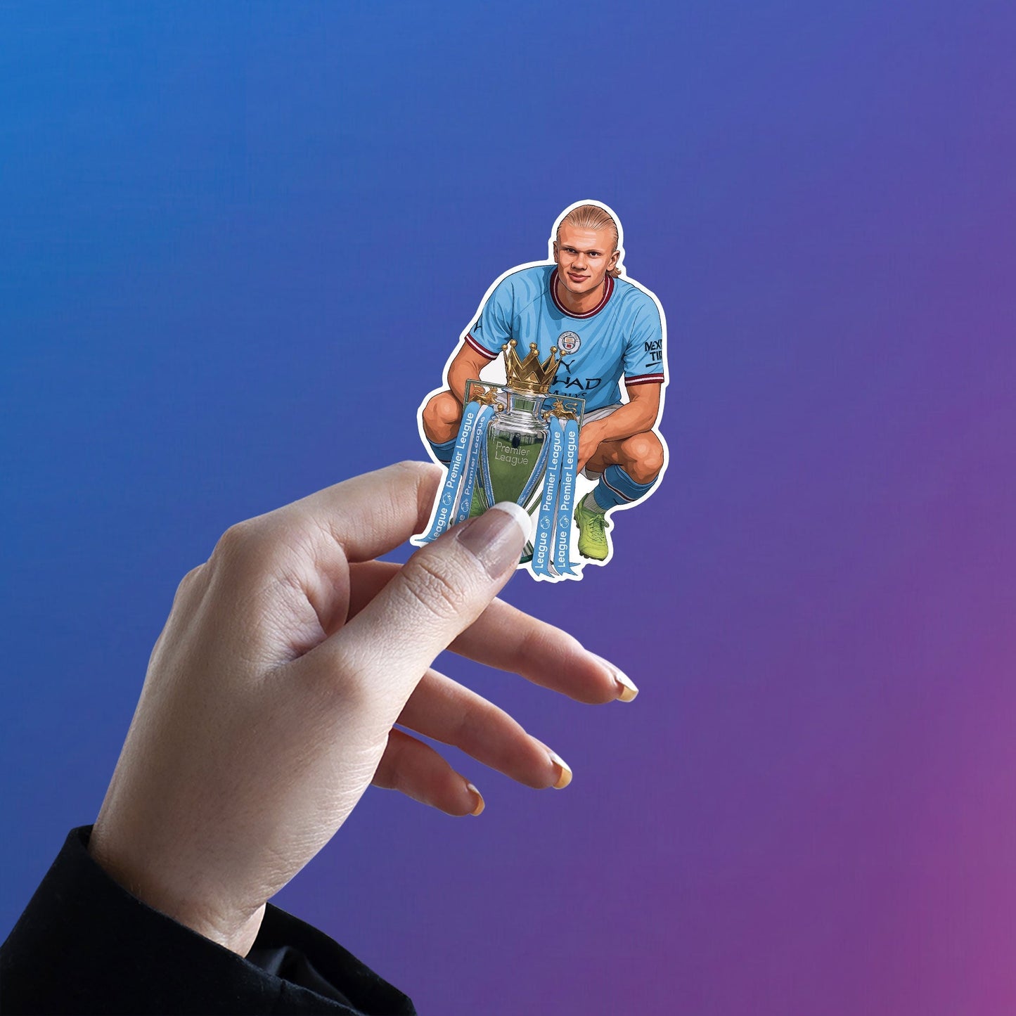 ERLING HAALAND | MANCITY STICKER - 1