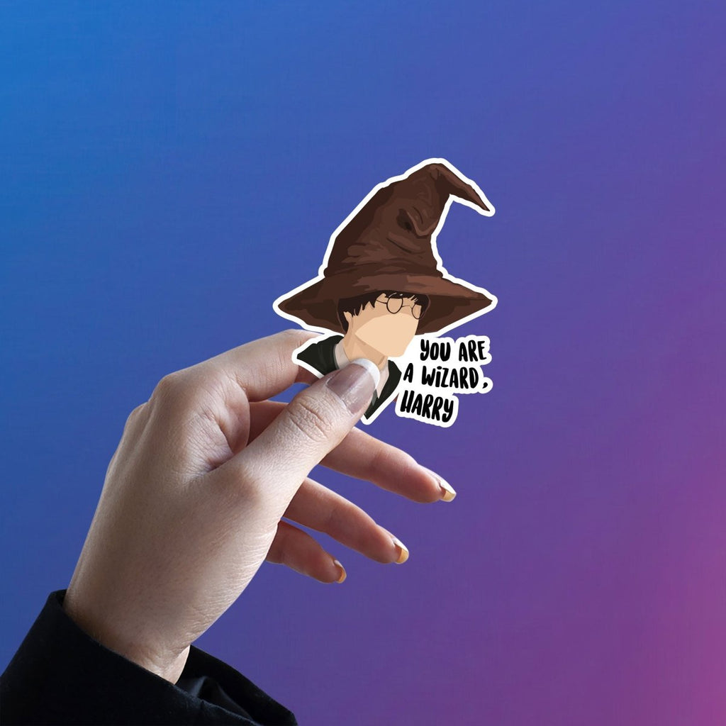 WELCOME TO HOGWARTS - HARRY POTTER - stickyfunk premium stickers