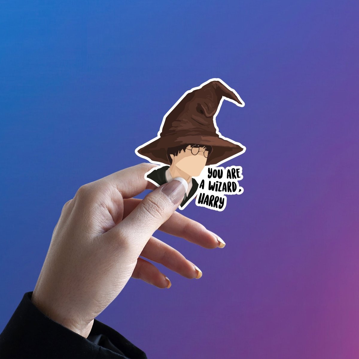 WELCOME TO HOGWARTS - HARRY POTTER - stickyfunk premium stickers