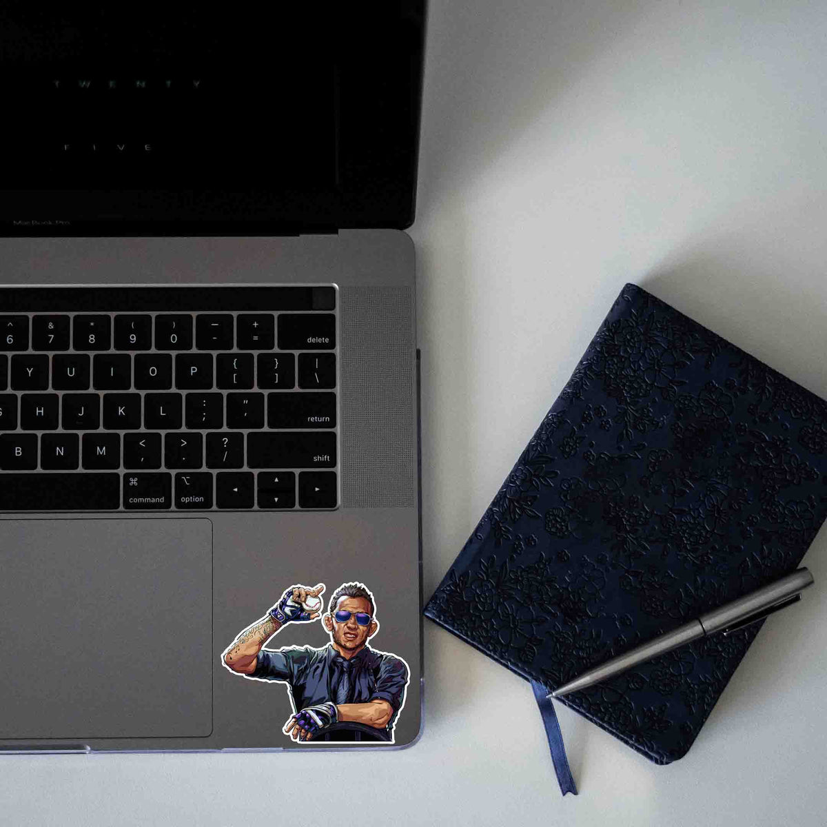El Cucuy Pointing Pose – Tony Ferguson Sticker