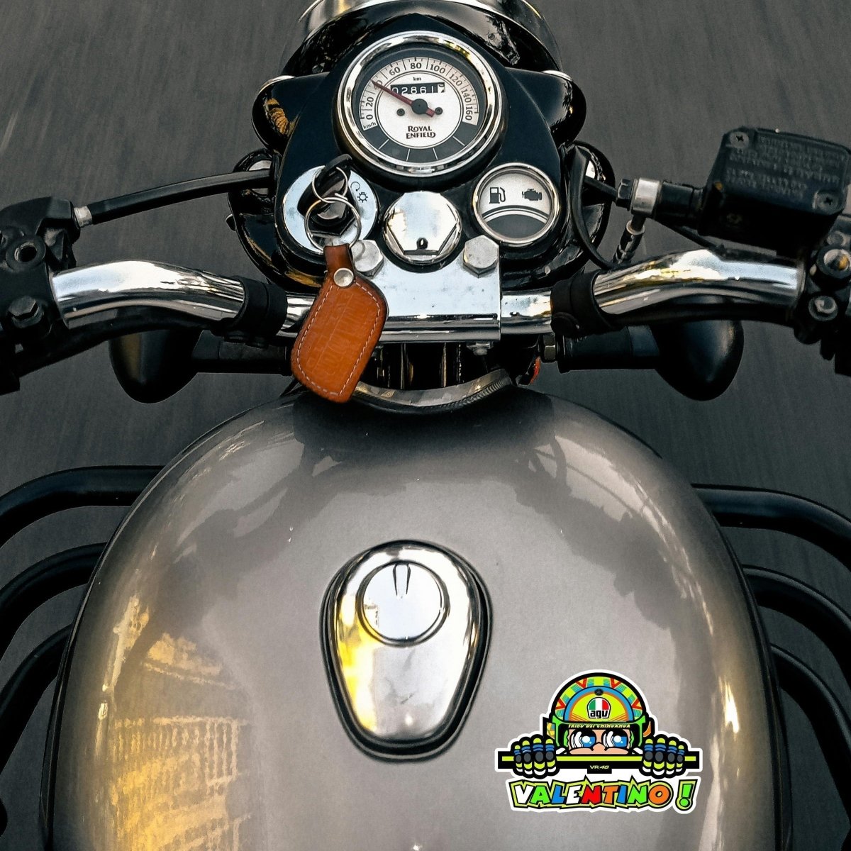 VELENTINO ROSSI STICKER - 2 - stickyfunk premium stickers