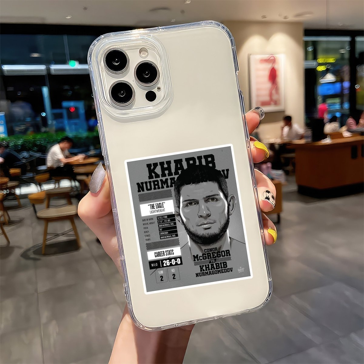 KHABIB NURMAGOMEDOV - 1 - stickyfunk premium stickers