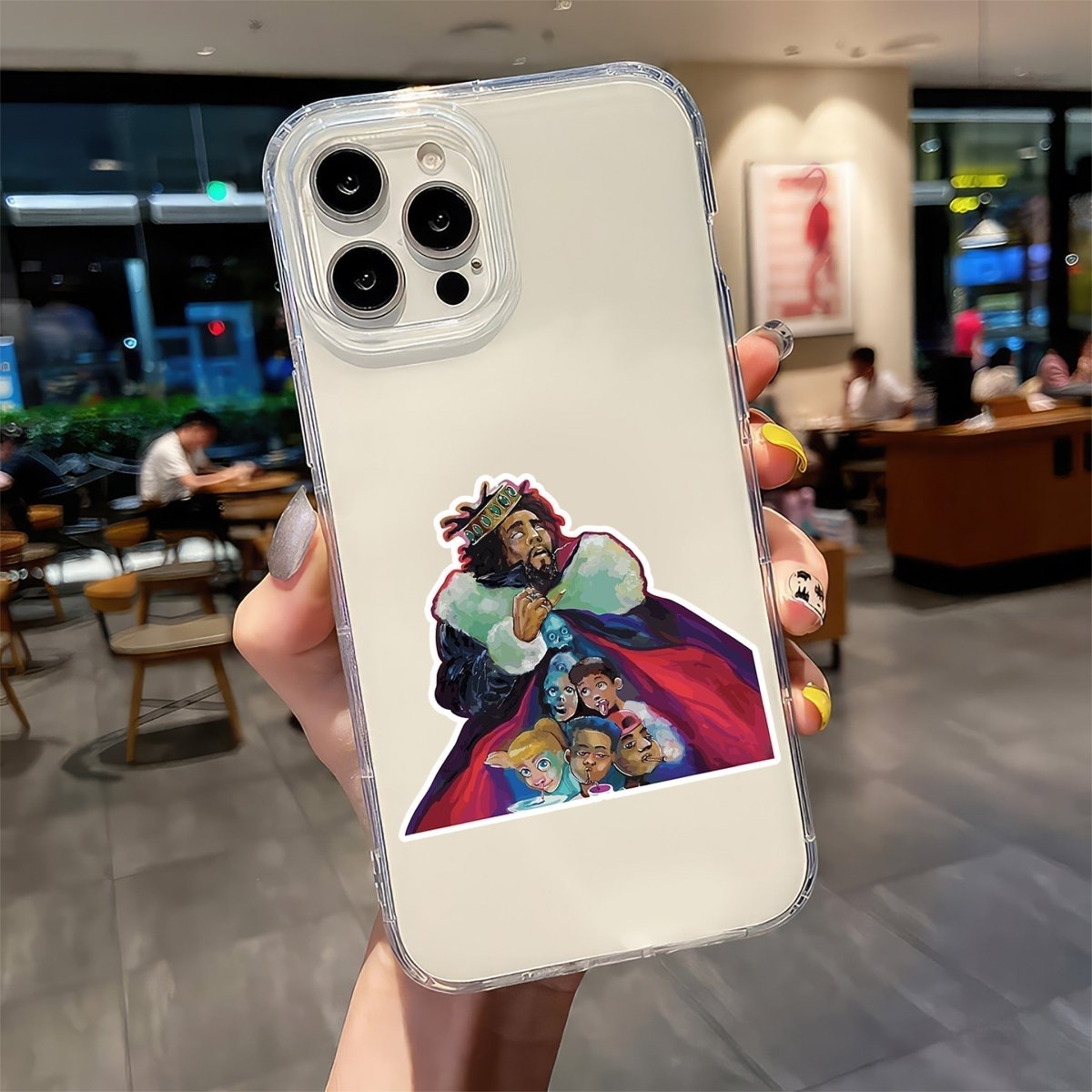 J COLE - 2 - stickyfunk premium stickers