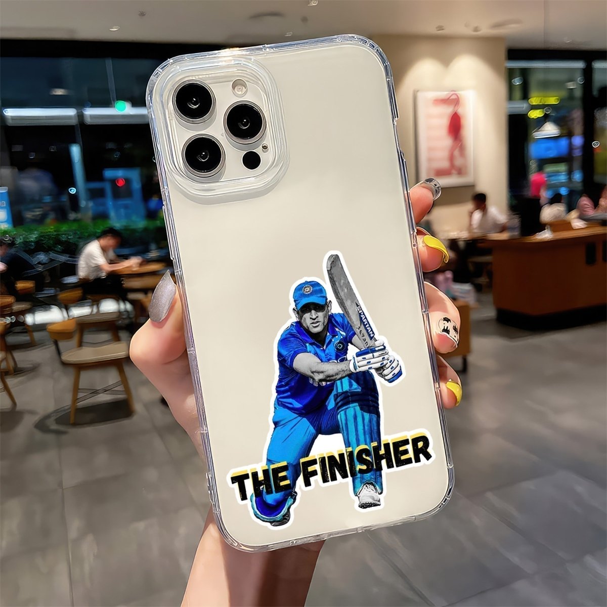 Captain Cool Finisher – MS Dhoni Sticker