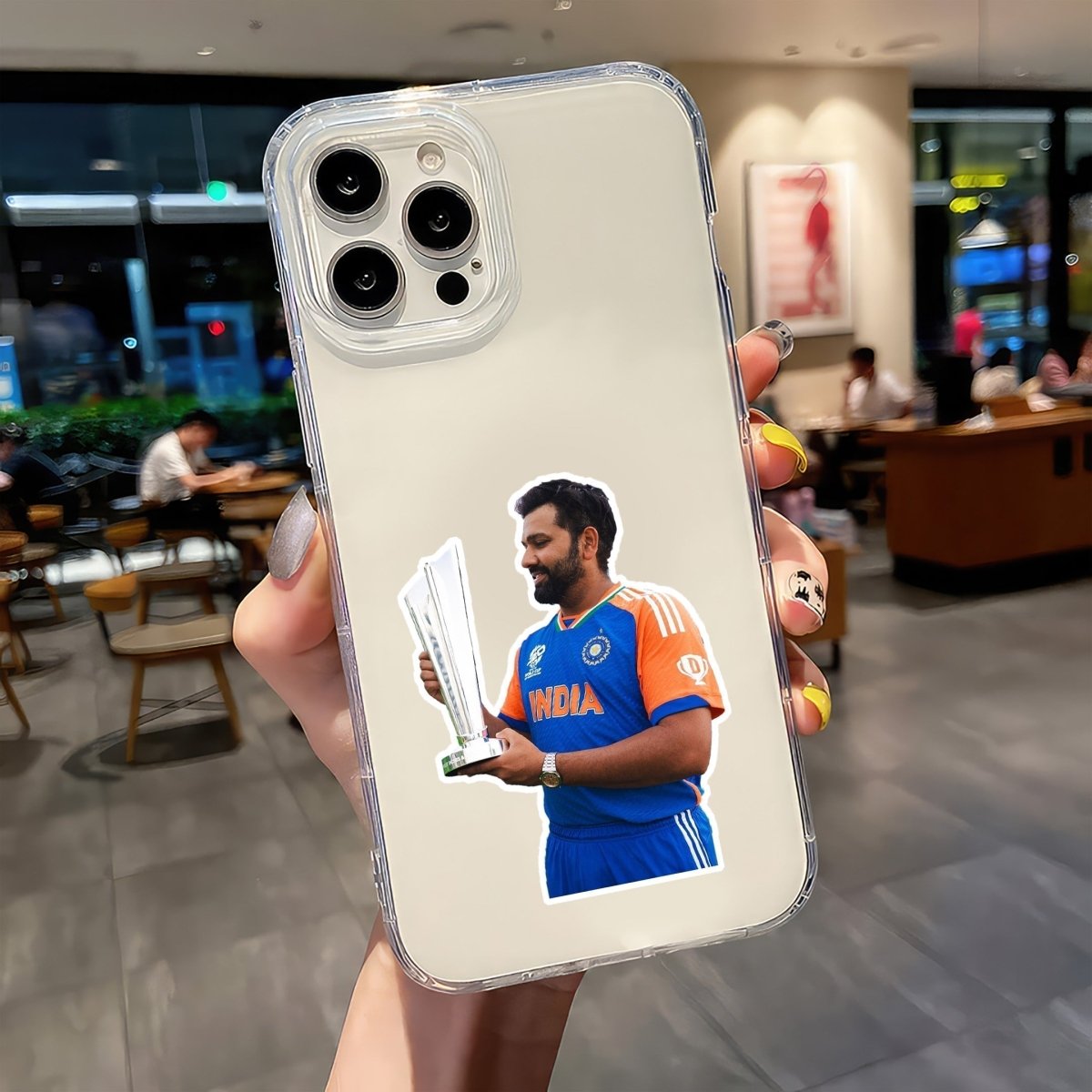 ROHIT SHARMA - WORLDCUP EDITION - 2 - stickyfunk premium stickers