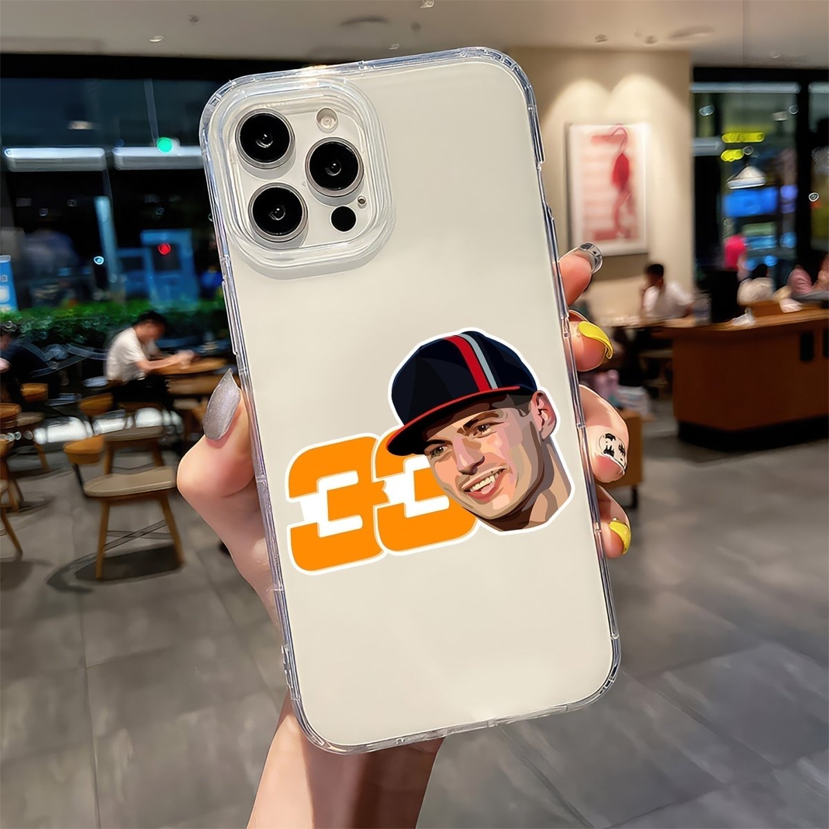 MAX VERSTAPPEN STICKER - 3 - stickyfunk premium stickers