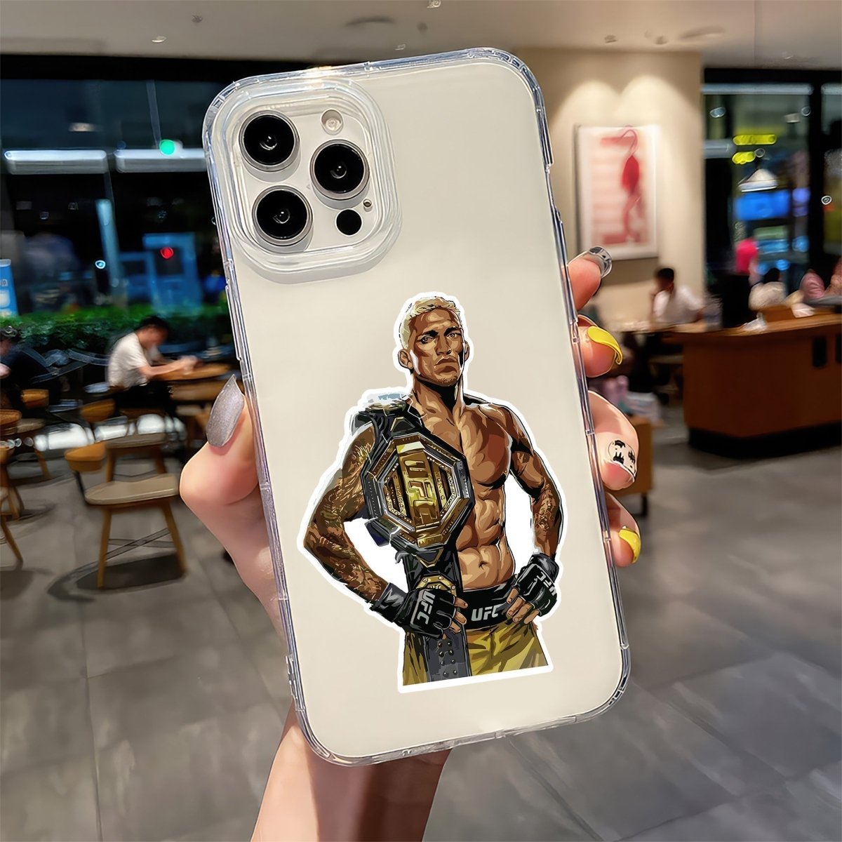 Tattooed Title King – Charles Oliveira Sticker