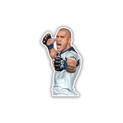 STONE-FIST FOCUS - ALEX PEREIRA STICKER