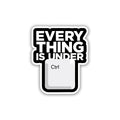 THE CONTROL FREAK PUN STICKER - stickyfunk premium stickers