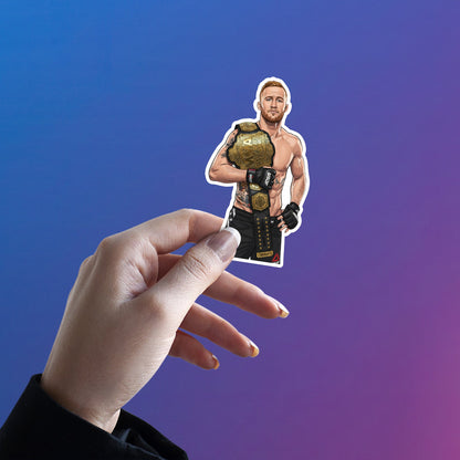WORLD SERIES HERITAGE - JUSTIN GAETHJE STICKER