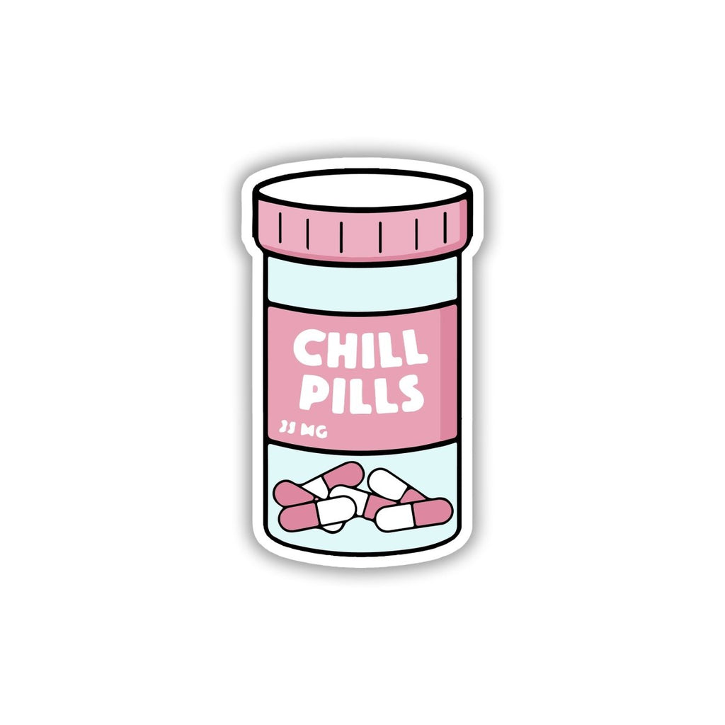 CHILL KAR, GOLI KHA! STICKER - stickyfunk premium stickers