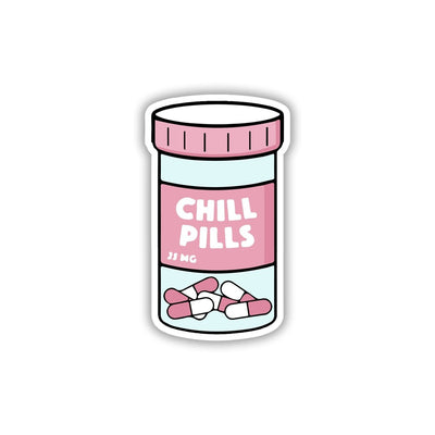 CHILL KAR, GOLI KHA! STICKER