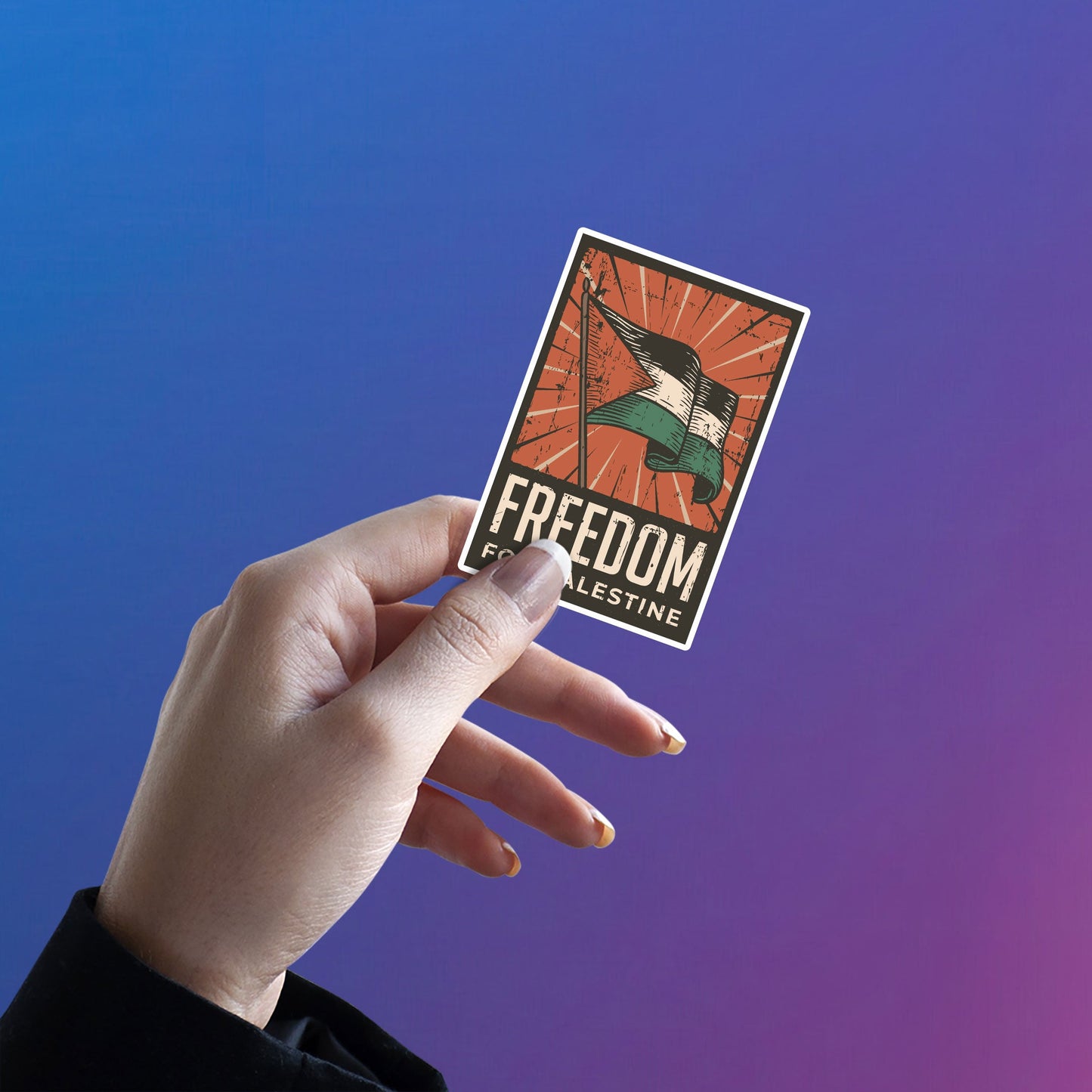 PALESTINE STICKER - 12