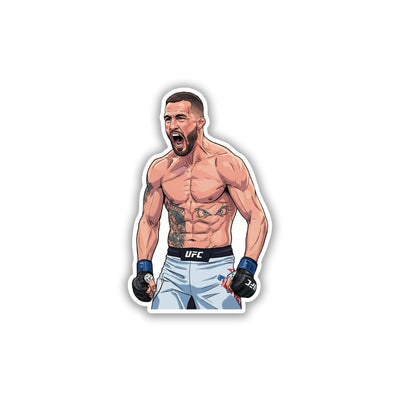 DISHONOR NEVER - JUSTIN GAETHJE STICKER