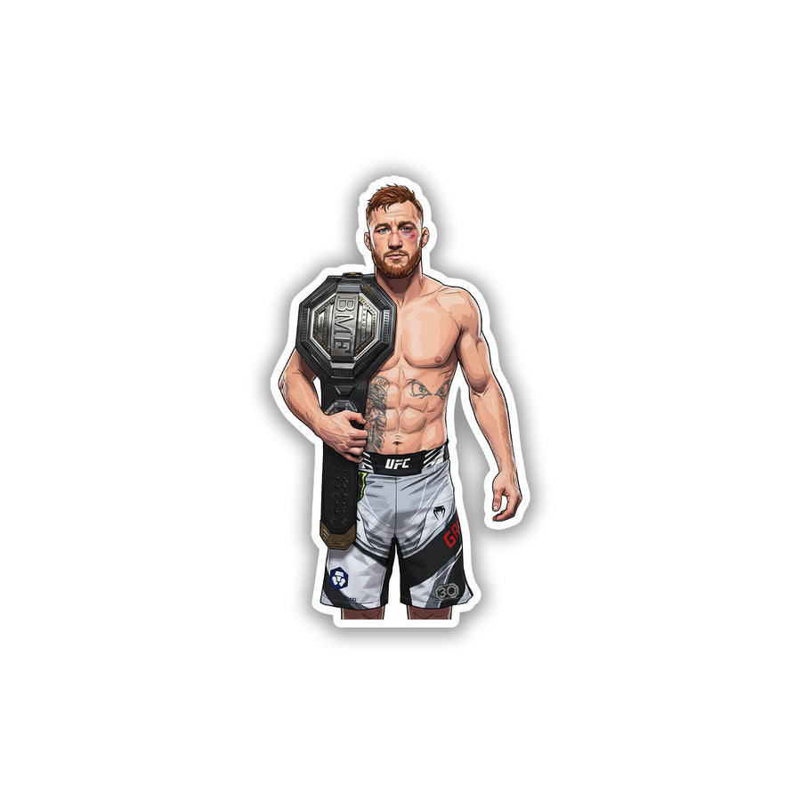 BMF LEGACY - JUSTIN GAETHJE STICKER